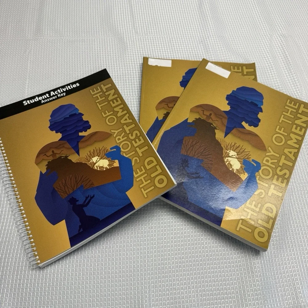 BJU Press The Story of the Old Testament 2 Student Text Books & Activities Key